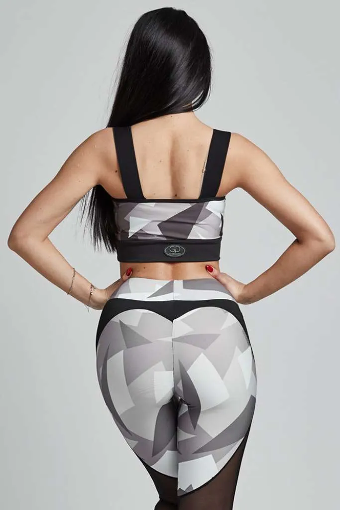 Top BRAVE Military Grey (Gym Provocateur)